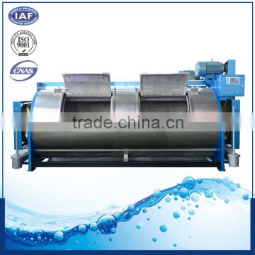 Commercial raw wool laundry machine