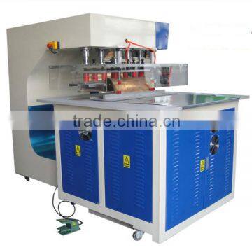 Straight Welding Line High Frequency PVC Coated Plastic Canvas Welding Machine