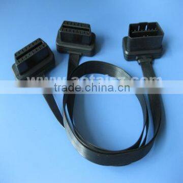 auto diagnostic obd splitter flat cable