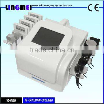 TSL-1126N 5in1 multipolar tripolar bipolar rf skin lifting lipo laser ultrasound cavitation