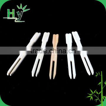 Best selling durable beautiful bamboo fruit fork