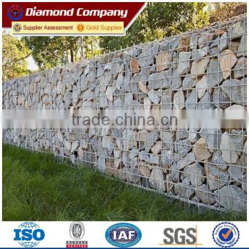 Retaining wall Square Hole Hot Dipped Galvanized Welded Gabion box
