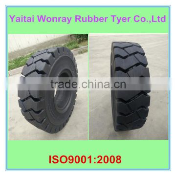 Well reputed trailer solid tyres 4.00-8 6.50-10 scissor lift tire for semi seaport airport trailer