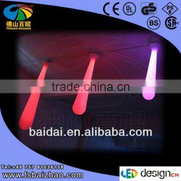 Chinese Lantern Design Chandelier light led RGB Drop Pendant Lamp