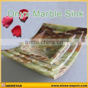 Green Onyx Marble Vessel