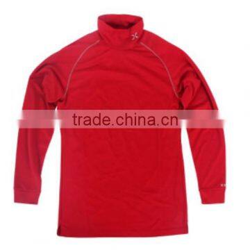 Fishing elastic long-sleeved high-necked shirt / fishing clothing