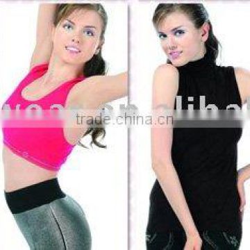 hot sell seamless lady sport top vest