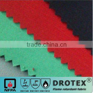 Drotex cotton /polyester blend UV resistant & Fire retardant & Oil water repellent fabric for protectivbe clothing