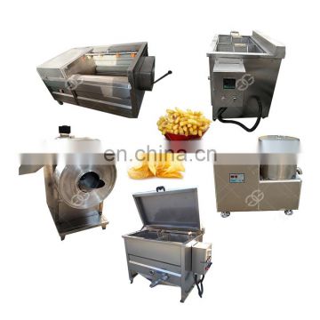 Manufacturers Supply Small Scale Making Machine French Fries Production Line Potato Chips Line
