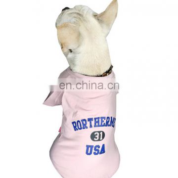 Wholesale Pet Clothing Accessory Dog Shirt Customized Pet Clothes Summer Pet Apparel