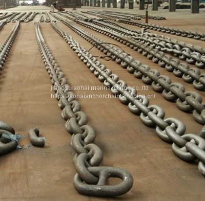 48mm hot dip galvanized marine anchor chain cable