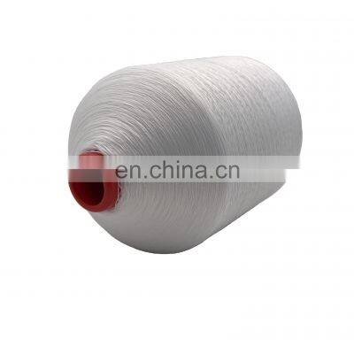 China factory hot sell high quality polyester texture yarn raw white yarn