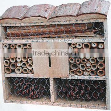 wooden multiduty insect hotel