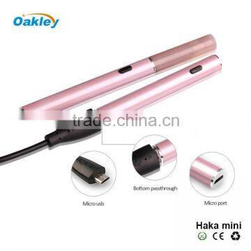 Oakley unique paint e cigarette battery,mini passthrough battery