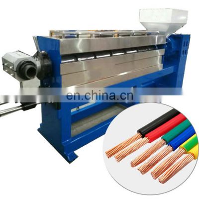 Pvc extruder machine cable machinery wire cable insulating layer extruder for sale
