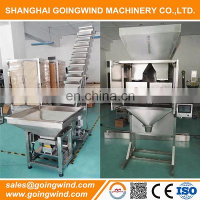 Semi automatic pulses packing machine semiauto pulses bag weighing filling bagging packaging equipment cheap price for sale