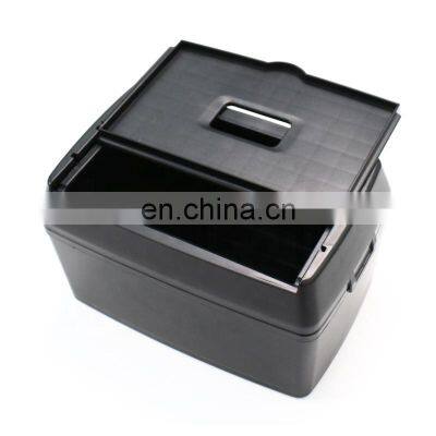 Durable Abs Accessories Parts Interior Black Rear Storage Box  For Tesla Mode 3