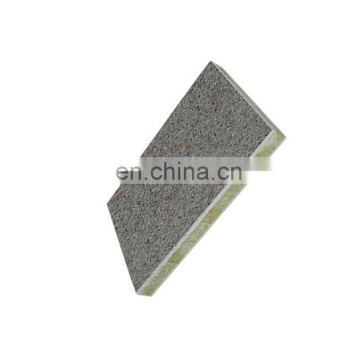 Hot Sale High Quality Decorative  Rock Wool Exterior Wall Insulation Panels