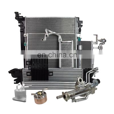 Production automatic radiator kit engine transmission oil cooler for bmw jeep mazda suzuki universal dodge ram vw mercedes benz