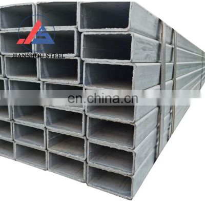 MS galvanized square tube for industry building 75x75 hot dipped steel pipe galvanized