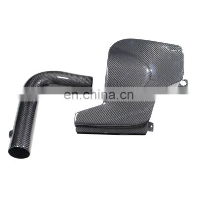 China Market Best Quality Dry Carbon Fiber Cold Air Filter Intake System Kit For AUDI A3 1.4T
