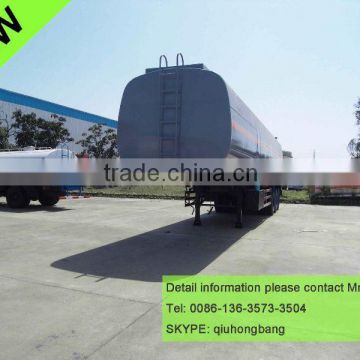 China carbon steel 40000-60000L 3 axles tri-axle fuel carrier 0086-13635733504