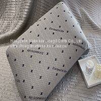 Grey pillow fabric