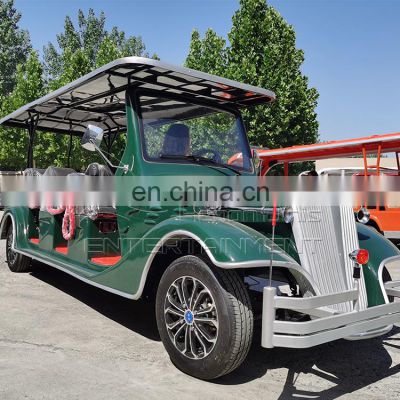 Electric11 Seater Sightseeing Car Battery Power Tourist  Car For Sale