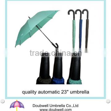 China umbrella manufacturer whosale umbrella with good quality 23 inches automatic umbrella