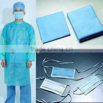 non woven fabric for Surgical Drape And Gown