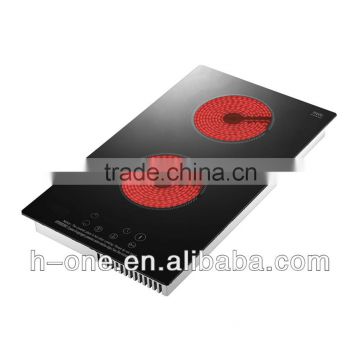 easy cleanning ceramic cooktop with touch control panel