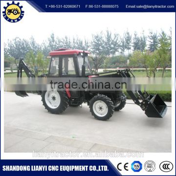 Popular 80Hp Agricultural tractor with front end loader and backhoe customized                        
                                                Quality Choice