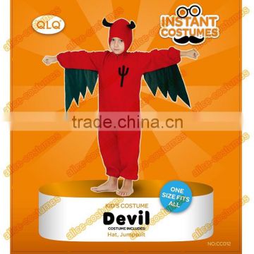 devil cosplay costumes halloween party kids red devil costumes