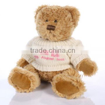 Stuffed Teddy Bear Toy With Sweater
