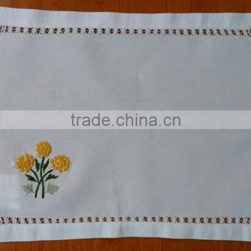 Hand embroidered placemat-design 95