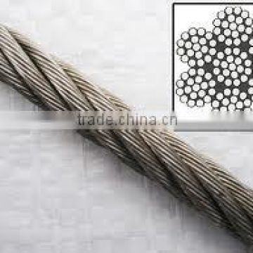 steel wire rope cable 19mm