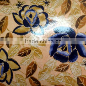 THE HOT TRANSFER FILM TWO ITEM PVC SYNTHETIC LEATHER FOR DECORATIVE