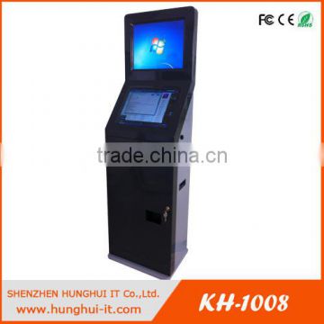 19'' Free Standing Kiosk / Dual Screen Coin Operated Free Standing Kiosk