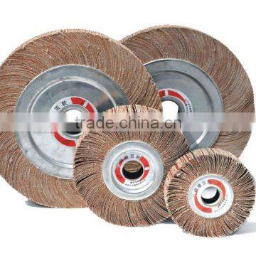 fiber back abrasive cleaning flap discs