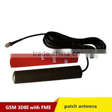 Factory Price 900/1800mhz 3dbi gsm patch antenna with 3M glue