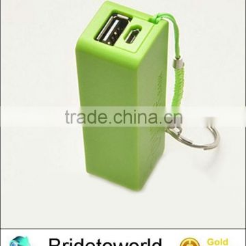 Portable USB 2600mAh External Mobile Battery Charger Power Bank for Mobile Phone