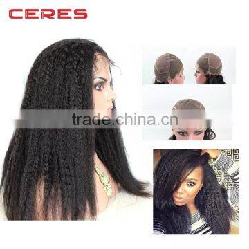 Wholesale price hair extensions,lace frontal hair pieces,kinky twist human hair full lace wig