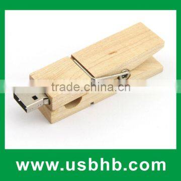 wooden clip bulk usb flash drive alibaba china 1GB 2GB 4GB 8GB 32GB