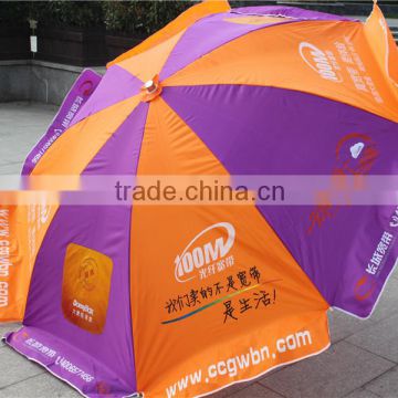 Hot selling 2 folds nylon parasol umbrella