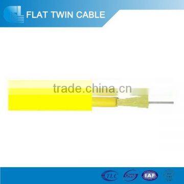 2 core duplex flat figure 8 indoor use fiber optic cable GJFJBV