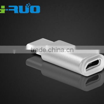 USB C type to Micro USB Adapter Connector for Nexus 5X, 6P, OnePlus 2, with 56k Resistor; Meet USB 3.1 Type C standard