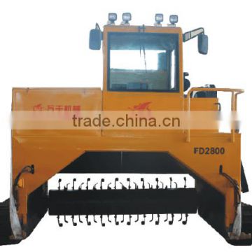 Factory Peice! Self-propelled Organic Compost Turner,organic fertilizer compost mixing machine
