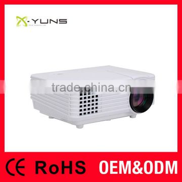 Portable Mini 1080P Full HD white laser projector