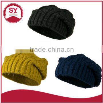Stylish design cable Skullie beanie One size fits most with flexibilty