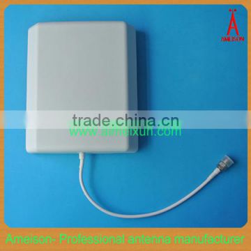 Antenna Manufacturer 806-960/1710-2500MHz 7/10dBi Wall Mount Dual Band Patch DAS Flat Panel Antenna For Cell Phone Repeater